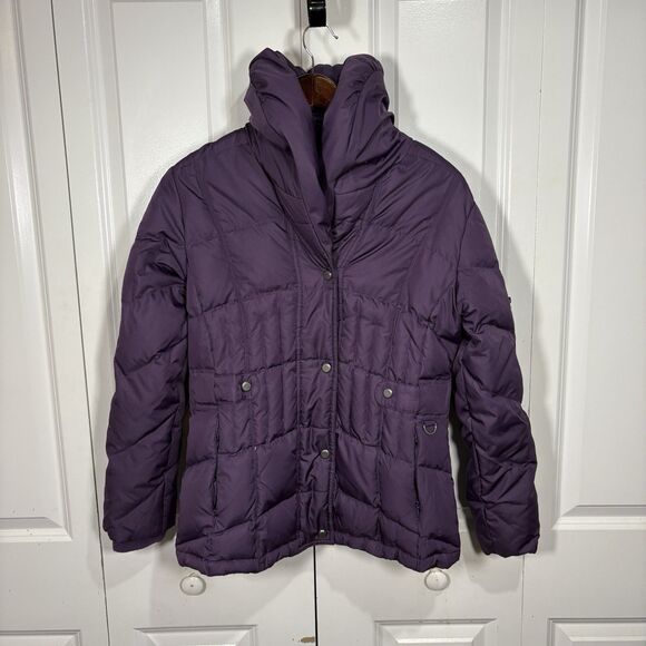 Sport Mac Women S Down Puffer Coat Purple Insulated Jacket Winter Outerwear Warm - Picture 1 of 8